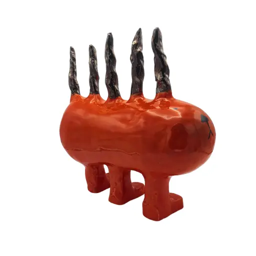 Stekel Rood & brons