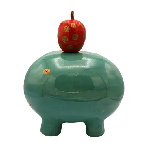Mister Pomme (blauw/rood)