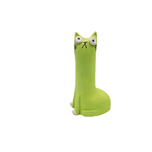 Statige poes (lichtgroen)